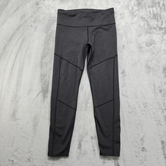 Joy Lab Leggings Womens L Gray Pull On Ankle Stretch Workout Yoga Athleisure - Picture 1 of 13